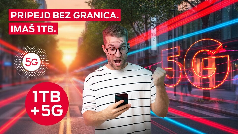 1 TB interneta na mts 5G mreži uz novu pripejd promociju