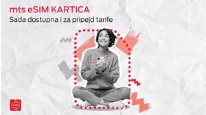 mts eSIM kartica je sada dostupna svim novim i postojećim korisnicima pripejd tarifa i Kontrole troškova!