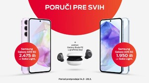 Rezervacije za  Samsung Galaxy A55 i A35 su počele! NA POKLON Galaxy Buds FE!