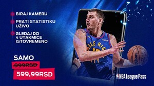 Unapredi iskustvo gledanja NBA lige uz MTS-ov NBA League Pass!