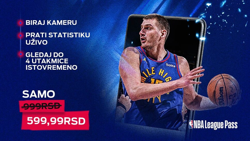 Unapredi iskustvo gledanja NBA lige uz MTS-ov NBA League Pass!