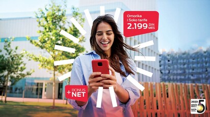 MTS: Vrhunske tarife na popustu: Omorika i Soko za 2199 dinara mesečno!