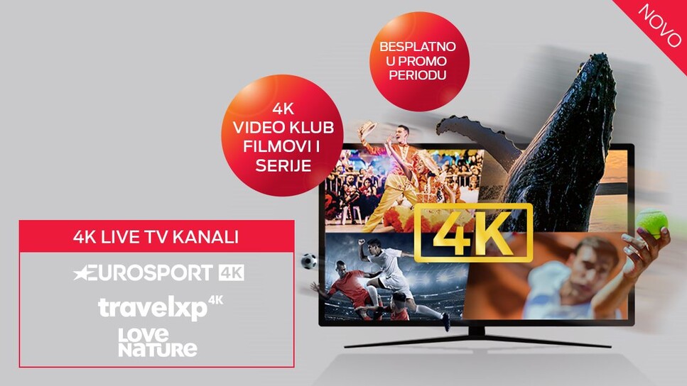 MTS Paket 4K - kvalitet u svakom detalju