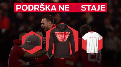 PODRŠKA NENESTAJE: MTS ti poklanja ograničenu seriju navijačke kolekcije