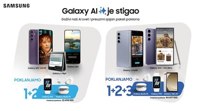 Moćni Galaxy AI ovaj put stiže sa poklonima!