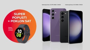 Uz MTS postpaid: Poklon Galaxy Watch5 uz Samsung S23 ili S23 FE na popustu!