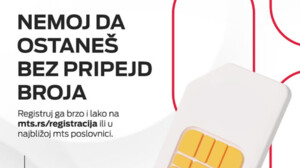 Još 10 dana za registraciju MTS pripejd brojeva