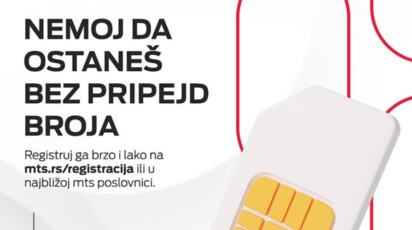 Još 10 dana za registraciju MTS pripejd brojeva