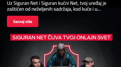 Siguran kućni Net – zaštita na internetu za sve uređaje u domu