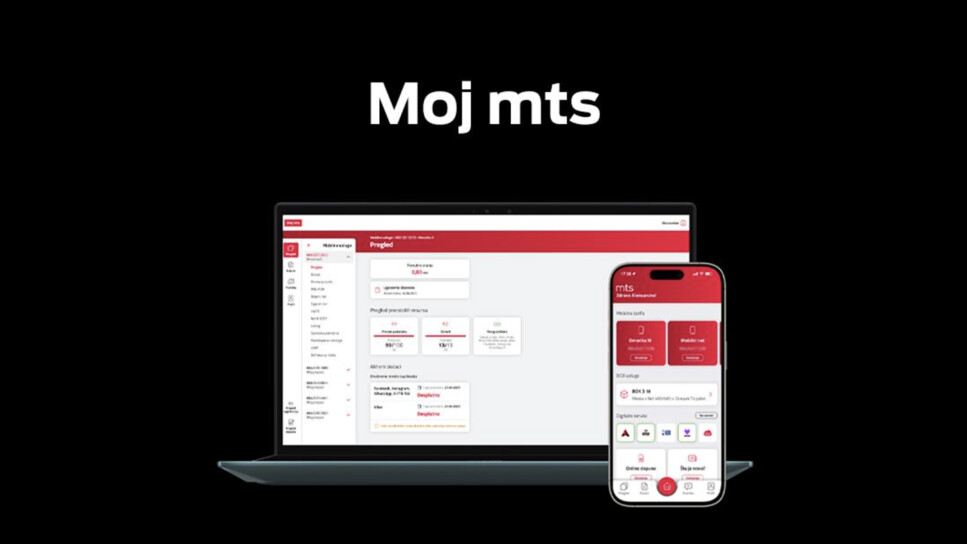 Unapređena verzija Moj mts portala – još jednostavnije upravljanje uslugama