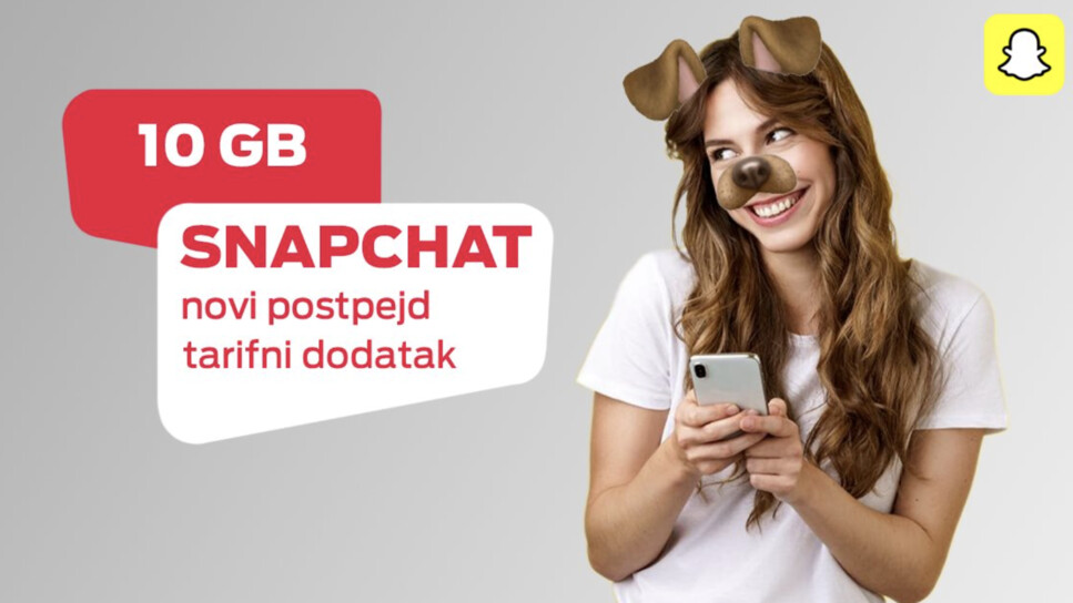 Snapchat dobija novi postpejd dodatak sa 10 GB interneta