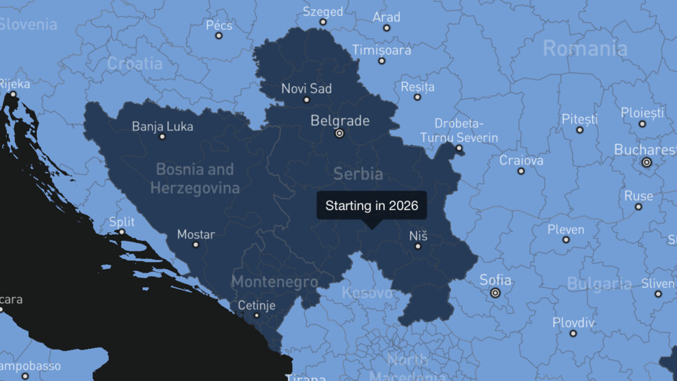 Starlink planira dolazak u Srbiju, Crnu Goru i BiH tokom 2026.