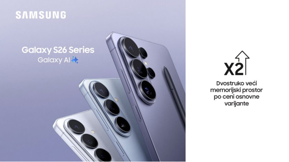 MTS donosi Galaxy S26 seriju: Više memorije po istoj ceni u pretprodaji