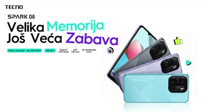 Pametni telefon TECNO Spark Go - sada ekskluzivno u mts-u!