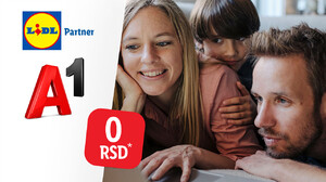 A1 Kućni net prvih 6 meseci besplatno uz LIDL Plus!
