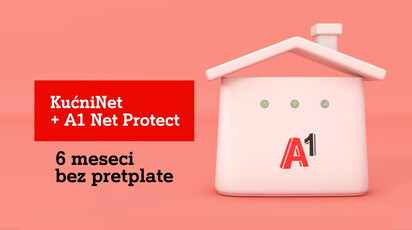 A1 Kućni net i Net Protect besplatno prvih 6 meseci!