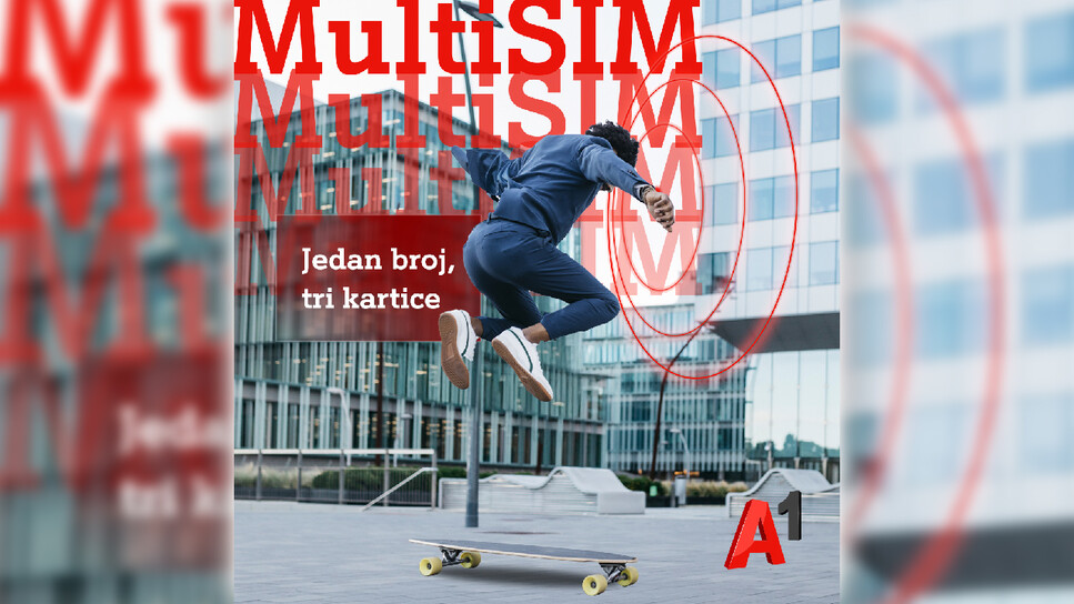SAMO U A1: Jedan broj, 3 uređaja! Nova MultiSIM ponuda je stigla!