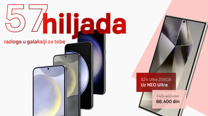 SAMO ZA MLAĐE OD 26! Uštedi čak 57.000 dinara uz odabrane Samsung telefone u A1!