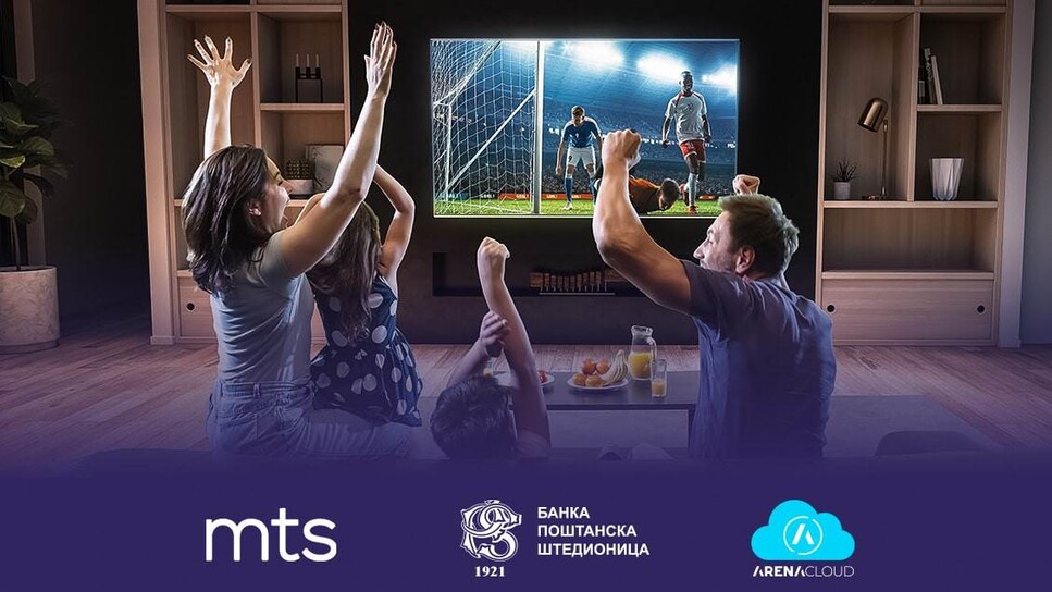 MTS: Plaćajte digitalnom Mastercard® platnom karticom Banke Poštanska štedionica i ostvarite besplatan pristup ekskluzivnom sadržaju Arena Cloud paketa!