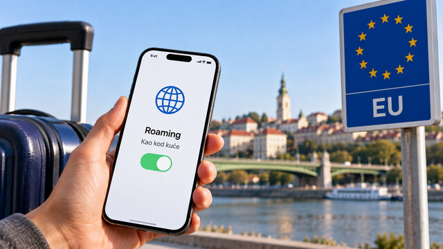 Srbija sve bliže ukidanju rominga sa EU: Pokrenuti pregovori za „Roam Like at Home“