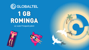 Globaltel poklanja 1GB roming interneta svim Freepaid korisnicima!