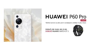 Uz rezervaciju Huawei P60 Pro ili Mate X3 telefona pametni sat na poklon