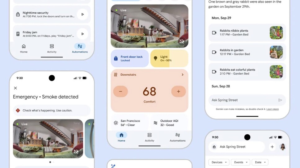 Nova Google Home aplikacija stiže sa integrisanim Gemini sistemom