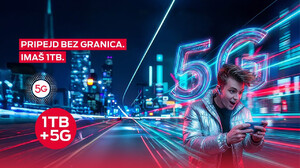 MTS novogodišnja promocija: 1 TB interneta na 5G mreži za pripejd korisnike