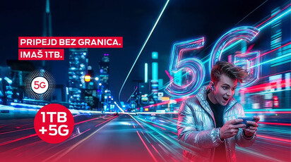 MTS novogodišnja promocija: 1 TB interneta na 5G mreži za pripejd korisnike