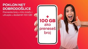 MTS promocija: Prenesi broj i dobijaš dodatnih 100 GB neta!