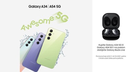 MTS vam poklanja Galaxy Buds Live slušalice