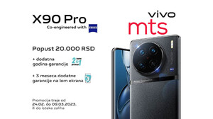 Vivo X90 Pro u pretprodaji uz posebne pogodnosti u MTS-u