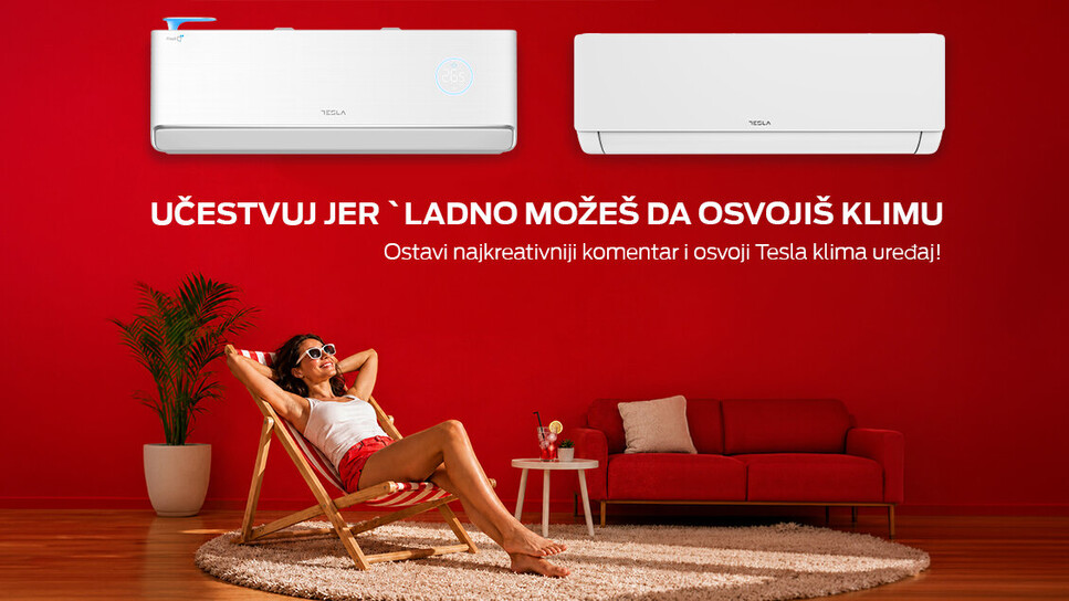 mts i Tesla nagrađuju kreativnost: Osvoji jedan od dva Tesla klima uređaja