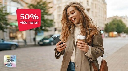 MTS promocija: 50% više mobilnog neta uz Mobilni Net Max