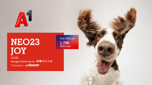 Stigle su nove A1 NEO23 tarife: Joy, Travel ili Protect - odaberi svoju kombinaciju!