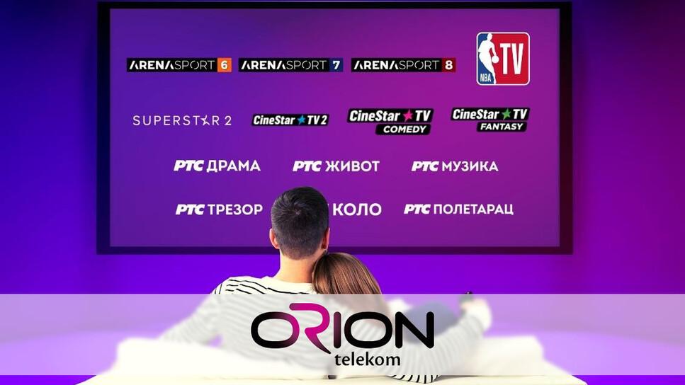 Orion telekom uveo 14 novih kanala u svoju TV ponudu!