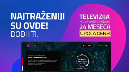 Najjeftinija televizija preko Interneta samo 450 din mesečno!