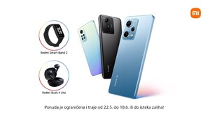Uz kupovinu Xiaomi Redmi telefona pametna narukvica i bežične slušalice na poklon