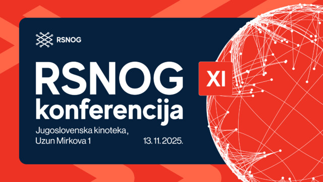 Najavljena 11. RSNOG konferencija: AI, IoT i mrežna bezbednost u fokusu