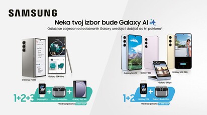 Ekskluzivni pokloni uz kupovinu određenih Samsung Galaxy modela
