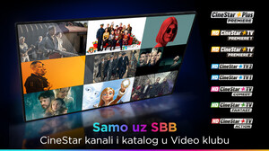 SBB otkupio ekskluzivna prava na Cinestar TV kanale