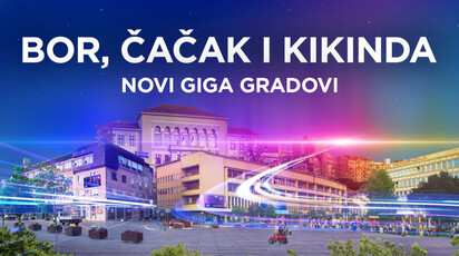 SBB nastavlja digitalizaciju: NOVI GIGA GRADOVI su Čačak, Bor i Kikinda