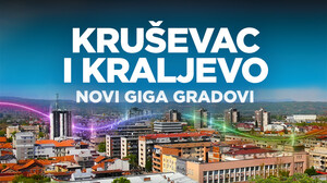 Novi GIGA gradovi: SBB završio digitalizaciju Kruševca i Kraljeva