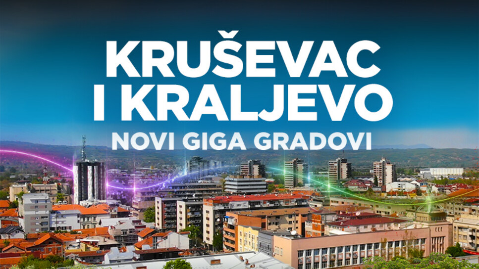 Novi GIGA gradovi: SBB završio digitalizaciju Kruševca i Kraljeva