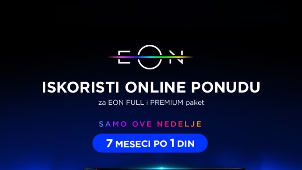 SBB online ponuda: 7 meseci po dinar uz EON pakete