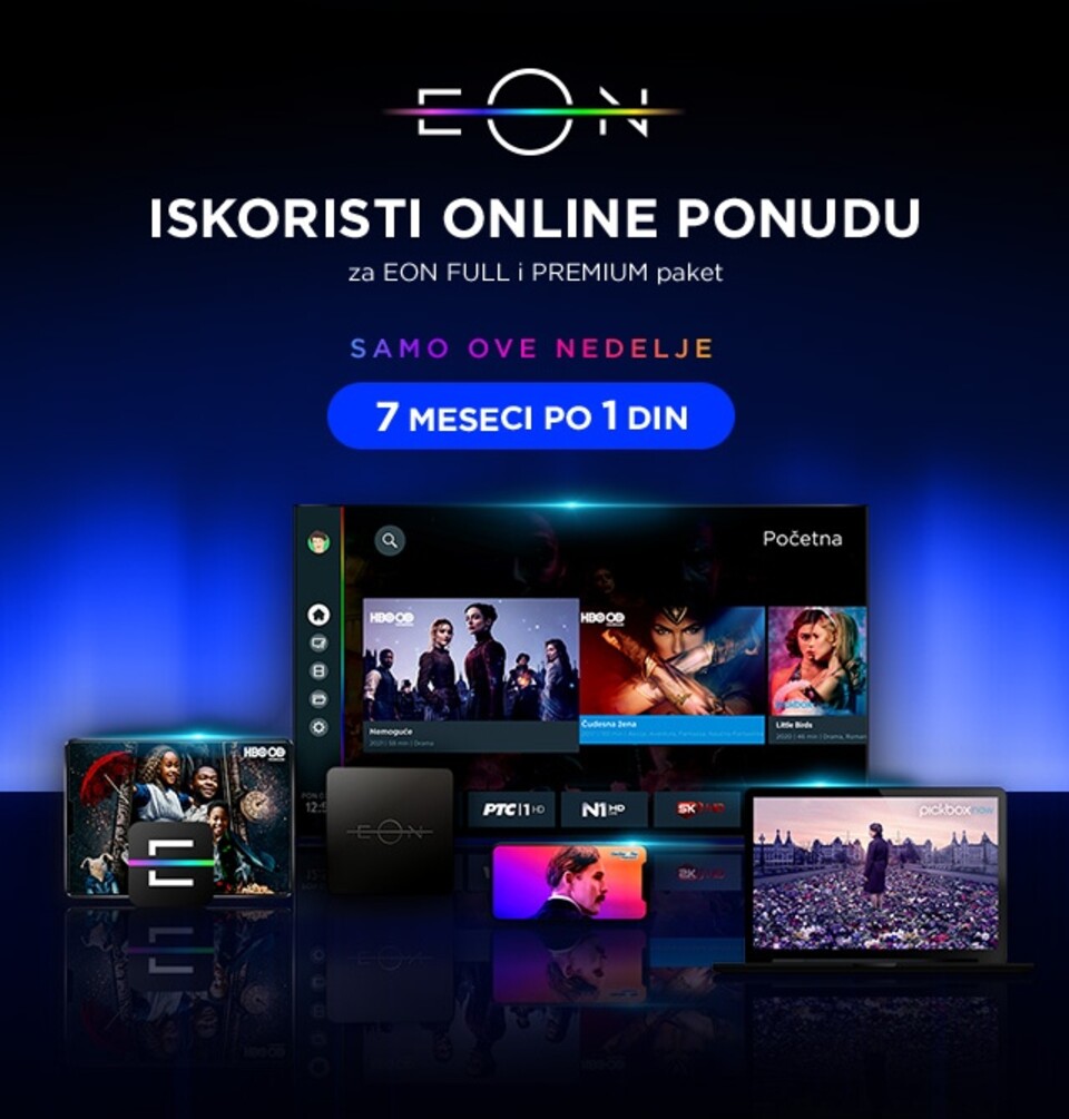 SBB EON Vikend akcija 7 meseci po 1 dinar ONLINE