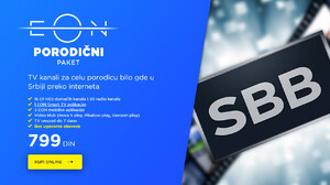 SBB EON Porodični paket poskupeo na 799 din