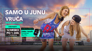 SBB web akcija za nove korisnike: prvih 250 korisnika dobijaju poklon Amazfit Bip 3 Pro pametni sat