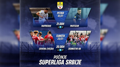 SAMO NA ARENI: Večeras se gleda fudbal - počinje Superliga Srbije!