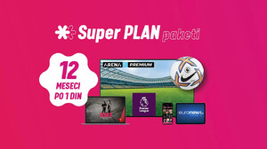 POVRATAK „DINARA”: Supernova Super Plan paketi uz 12 meseci po 1 dinar!